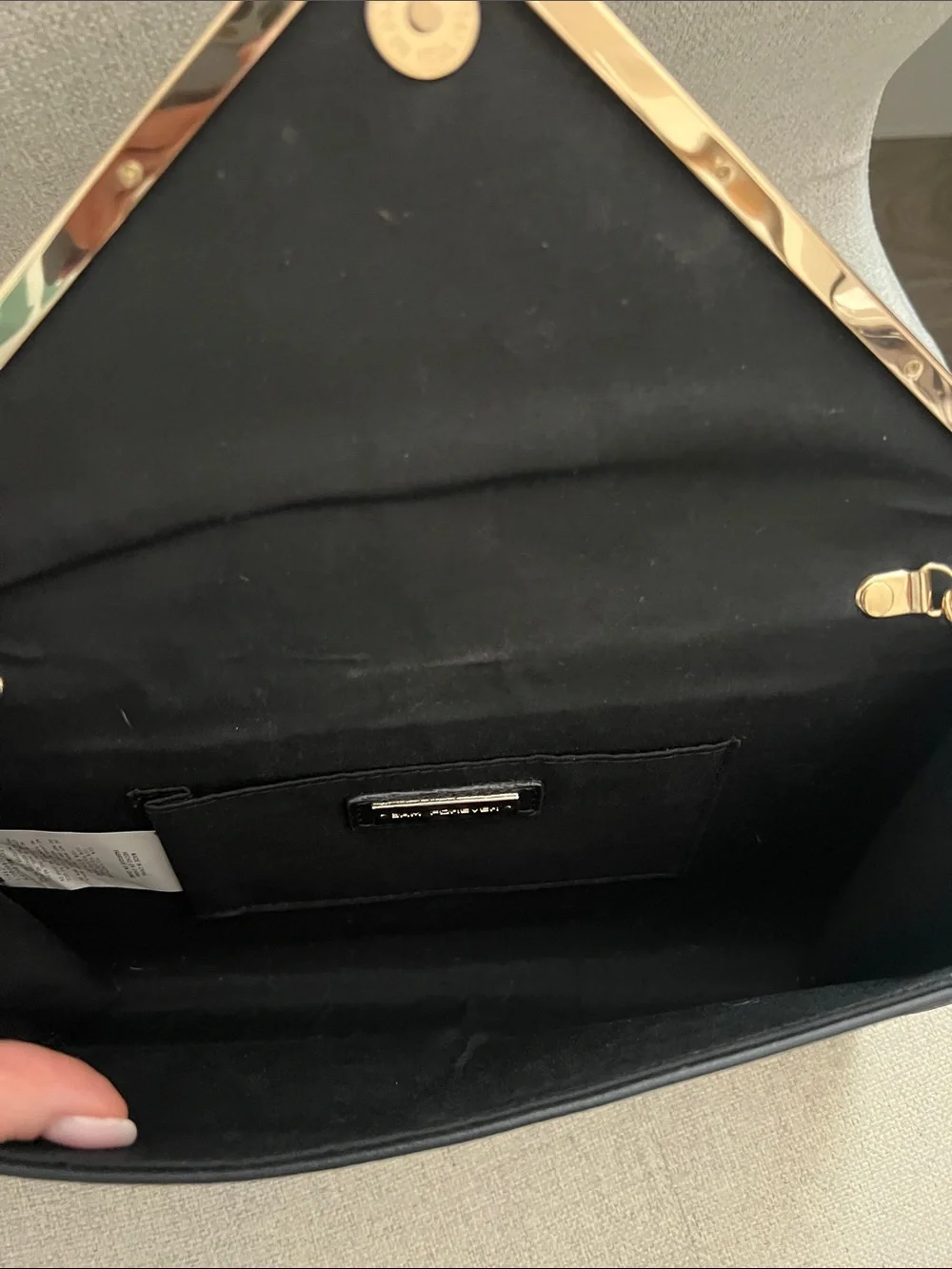 Leather/ Suede Clutch